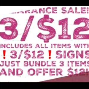 💖3 for 12$!!💖SALE